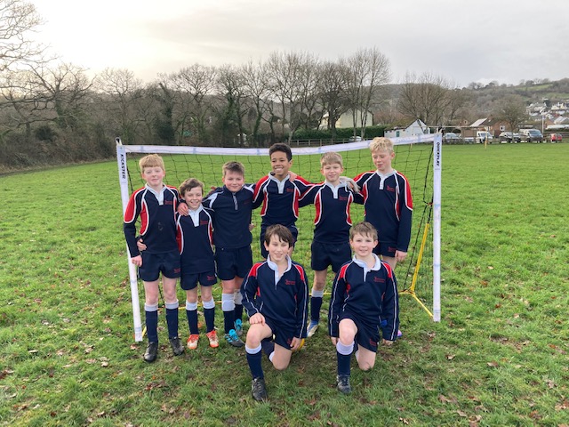 St Christopher's Under 11 football team scored a win against Christow School
