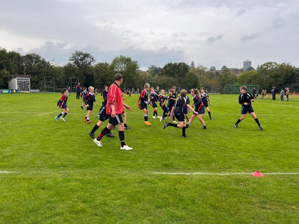 Tag Rugby against Exeter Cathedral School and Blundells