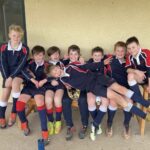 St Christopher's U11 football team after their victory in the small schools league.