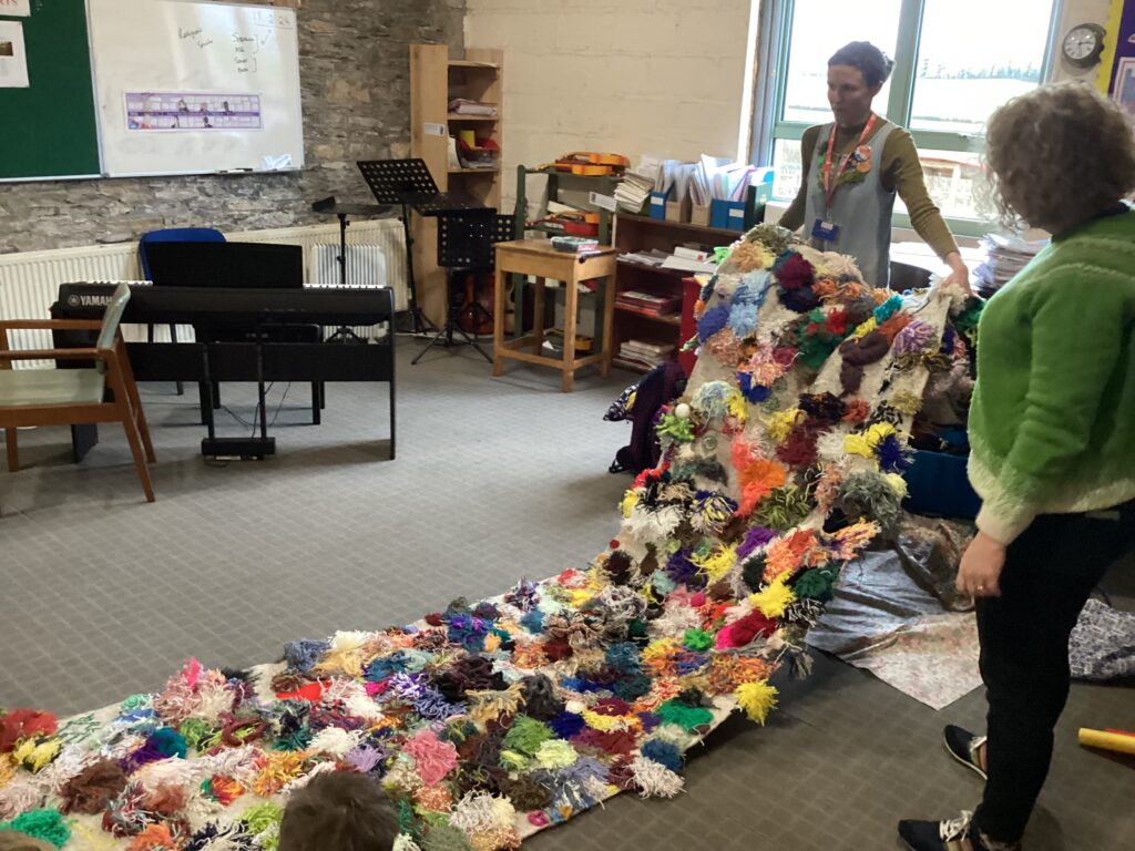 The Mossy Carpet project has helped create a sense of community and environmental stewardship and by weaving together art, education, and climate action, The Mossy Carpet project creates a vibrant tapestry of hope and positive change.