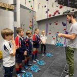 An enrichment session at Dyno Climbing in Totnes