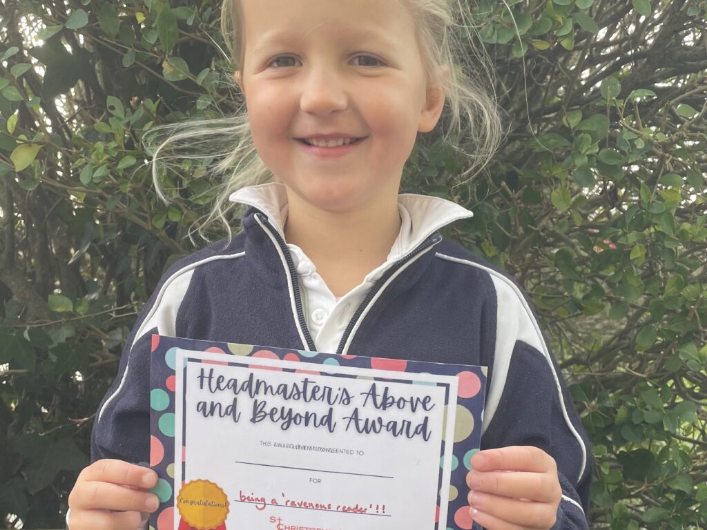 Our first Headmaster’s Above and Beyond Award was also presented, recognising a Lower School pupil’s outstanding commitment to reading.