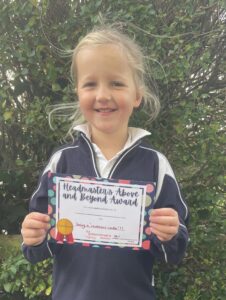 Our first Headmaster’s Above and Beyond Award was also presented, recognising a Lower School pupil’s outstanding commitment to reading.