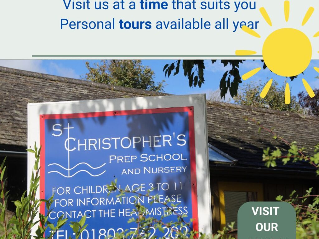 Visit St Christopher's Prep School and Nursery at a time to suit you