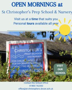 Visit St Christopher's Prep School and Nursery at a time to suit you